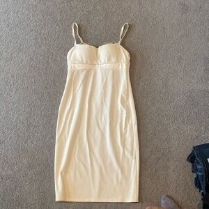 NWT Victoria’s Secret off white jeweled bra dress